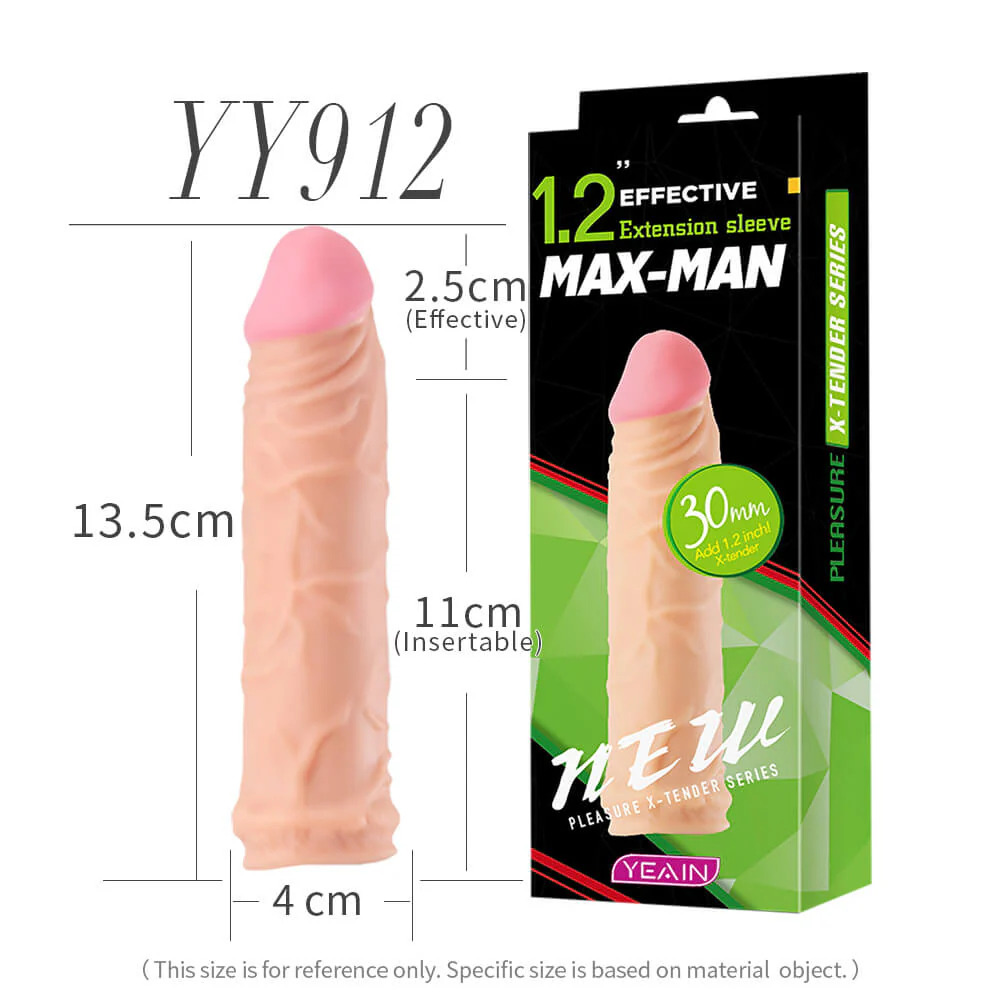 Bao cao su đôn dên Yeain Maxman 1.2inch Xanh