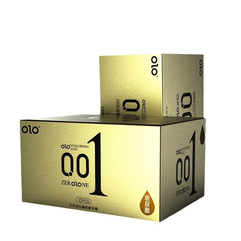 Bao cao su OLO New Three 0.01 Jelly Gold