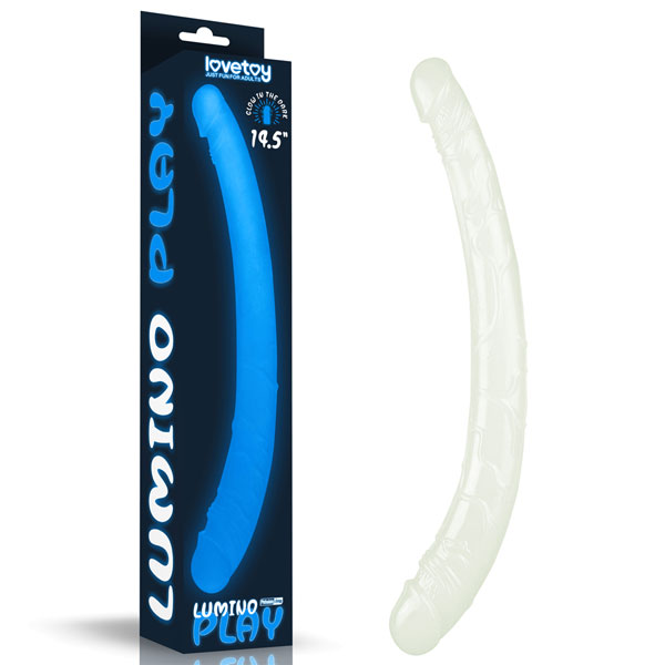 Dương Vật Giả 2 Đầu LoveToy Lumino Play Dạ Quang
