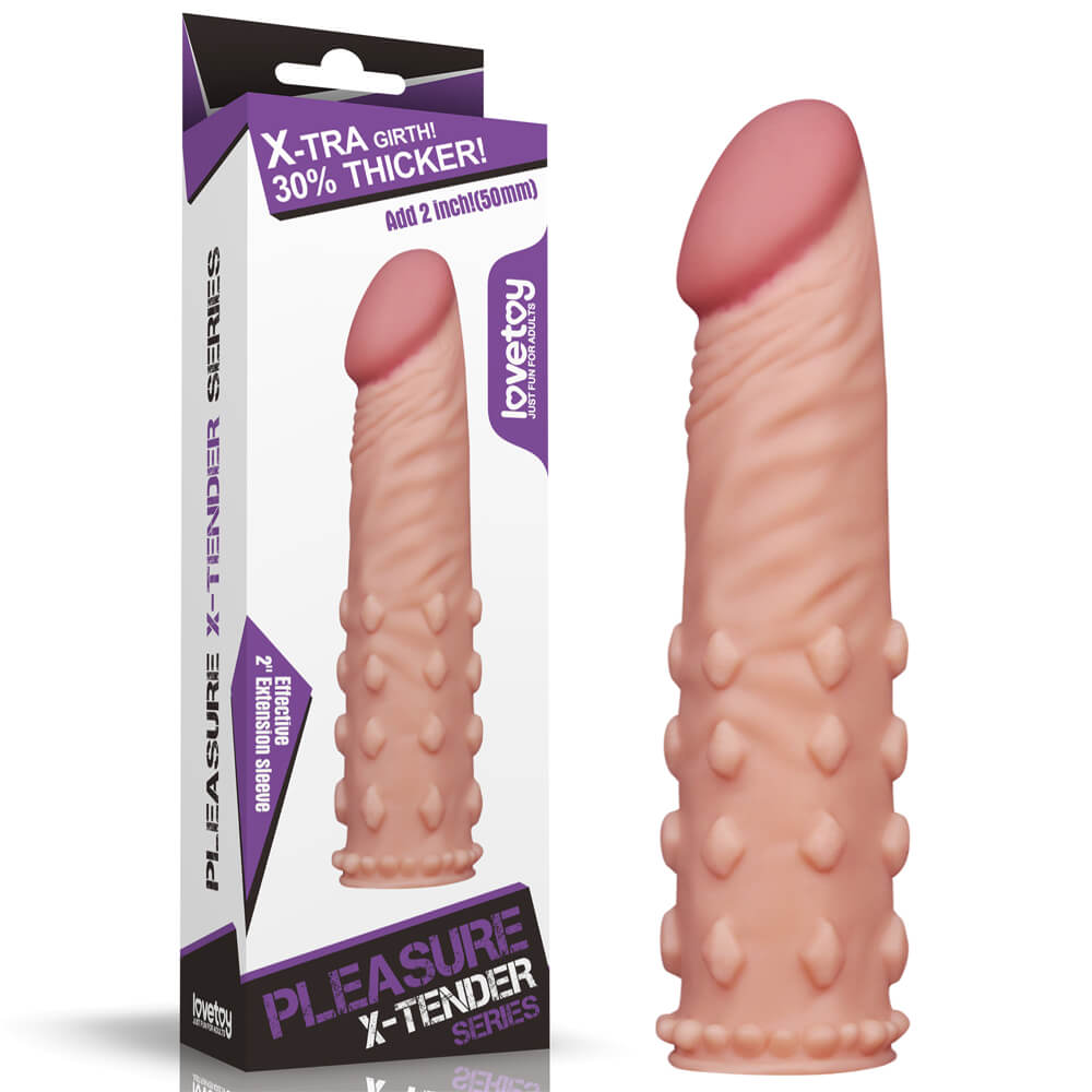 Bao cao su đôn dên Lovetoy Tăng 5cm có Gai