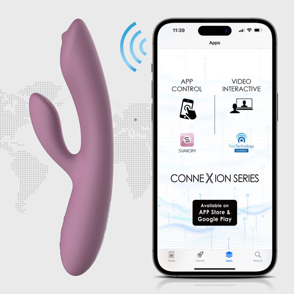 Dương Vật Giả Massage Svakom Trysta Neo